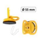 Benson Vacuüm Zuignap Mini 55 mm Geel 25 LBS = 11 kilo - Pri