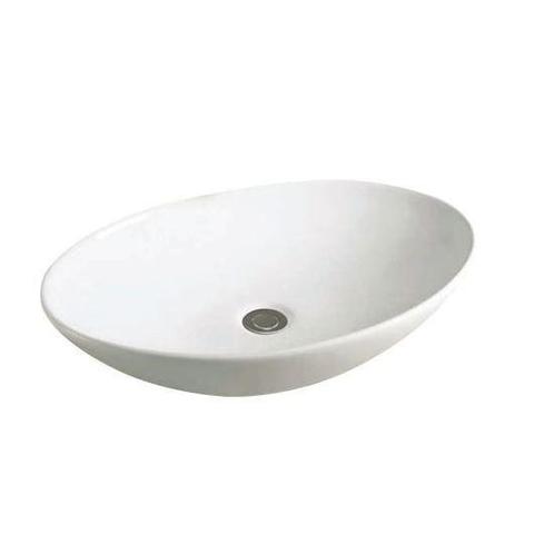 Waskom Best Design Ovaal Keramiek Opbouw 50x43x11cm, Doe-het-zelf en Verbouw, Sanitair, Overige typen, Nieuw, Ophalen of Verzenden