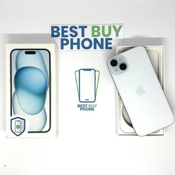 iPhone 15 Plus 128GB blauw /krasvrij /88% batt /garantie beschikbaar voor biedingen