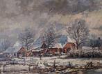 Jos Leurs (1947) - Boerderijen in de winter