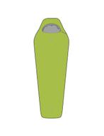 Highlander mummyslaapzak Zeta 50 Lime 14°C - Groen, Verzenden, Nieuw