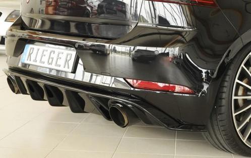 Achterbumper Diffusor VW Golf 7,5 GTI 2017- Rieger Glossy, Auto-onderdelen, Carrosserie en Plaatwerk, Ophalen of Verzenden