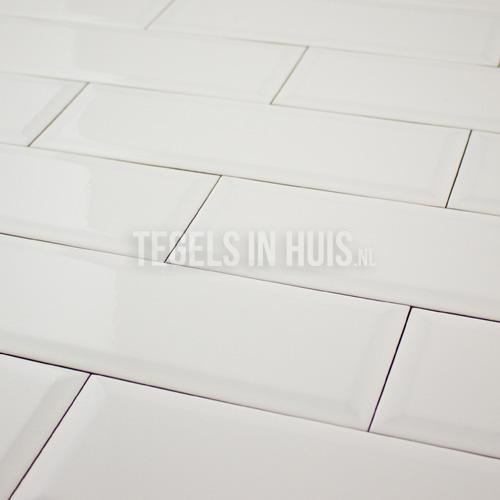 Metro wandtegel 10x30 havana craquele glacier wit, Doe-het-zelf en Verbouw, Tegels, Wandtegels, Nieuw, 10 m² of meer, Keramiek