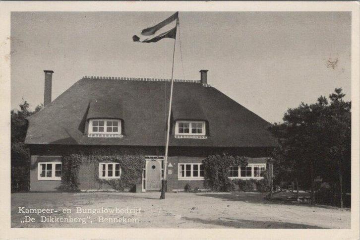 BENNEKOM - Kampeer en Bungalowbedrijf De Dikkenberg, Verzamelen, Ansichtkaarten | Nederland, Verzenden
