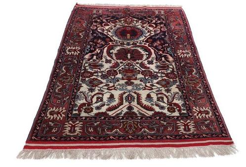 Semi-Antique Afghan Silk Carpet with ~500,000 Knots/m² -, Huis en Inrichting, Stoffering | Tapijten en Kleden