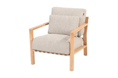4 Seasons Lucas loungestoel (1 stuk) | KORTING, Tuin en Terras, Tuinstoelen, Nieuw, Overige materialen, Verzenden