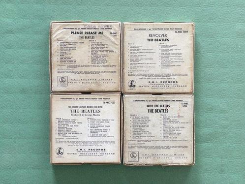 Beatles - 4 x rare Reel-to-Reel tapes - Sgt. Peppers Lonely, Cd's en Dvd's, Vinyl Singles
