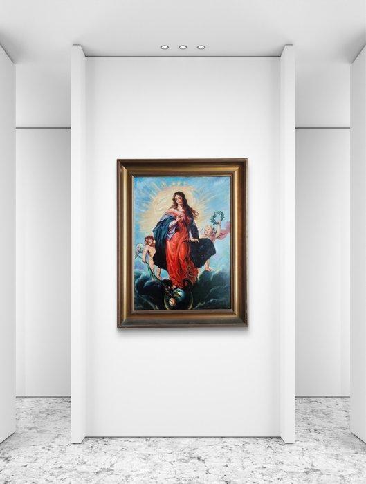 Paulino Peris Guerola (1925–2025) - Inmaculada Concepción, Antiek en Kunst, Kunst | Schilderijen | Klassiek