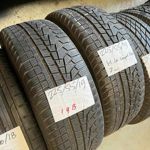 2 x Hankook Winter i*cept 225-55-19 Winterbanden 7mm, Auto-onderdelen, Banden en Velgen, 19 inch, Winterbanden, 225 mm, Personenwagen