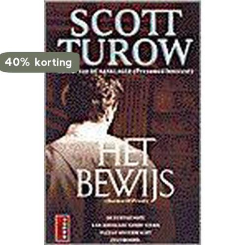 Het bewijs / Poema Turow 9789024535972 S. Turow, Boeken, Thrillers, Gelezen, Verzenden