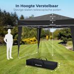 2dekans | LifeGoods Partytent - Paviljoen - 3x3 m - Easy Up, Tuin en Terras, Partytenten, Ophalen of Verzenden, Zo goed als nieuw