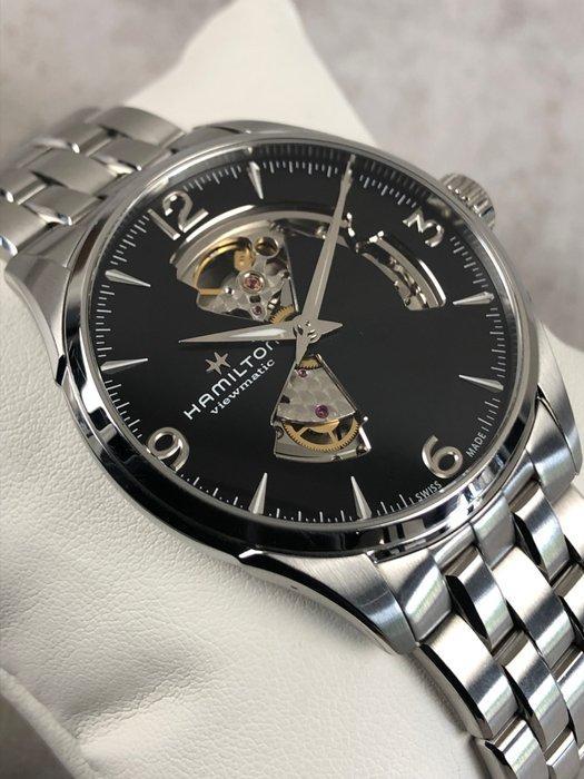 Hamilton - Jazzmaster Viewmatic Skeleton Automatic - H327050, Sieraden, Tassen en Uiterlijk, Horloges | Heren