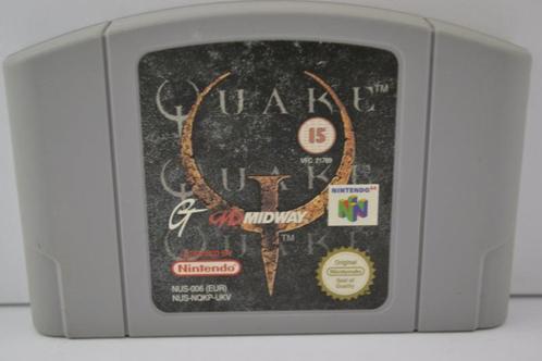 Quake (N64 UKV), Spelcomputers en Games, Games | Nintendo 64, 1 speler, Zo goed als nieuw, Verzenden
