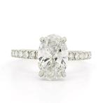 Zonder Minimumprijs - Ring Platina - 2.17ct. tw. Diamant, Nieuw