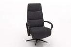 Relaxfauteuil Hitzum - relaxfauteuils - Antraciet, Huis en Inrichting, Nieuw, Grijs, Stof