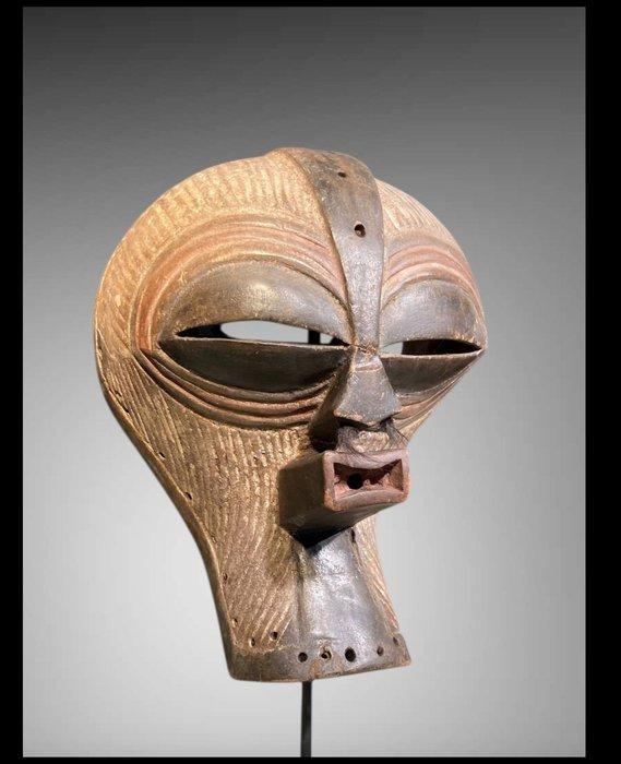 Masque LUBA, Kifwebe, (37 CM) - masker kifwebe dier - Songye, Antiek en Kunst, Kunst | Niet-Westerse kunst