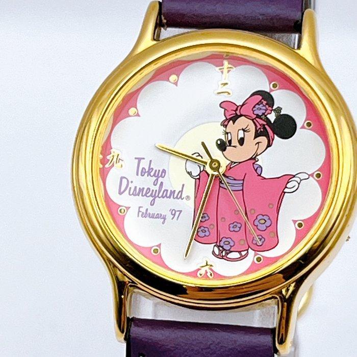 Disney - Tokyo Disneyland Minnie February 97 - Zonder, Sieraden, Tassen en Uiterlijk, Horloges | Heren