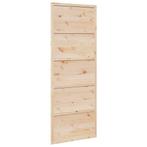 Schuifdeur 80x208 Grenen - Retourdeal - 35% Korting!, Doe-het-zelf en Verbouw, Deuren en Horren, 80 tot 100 cm, Binnendeur, Nieuw