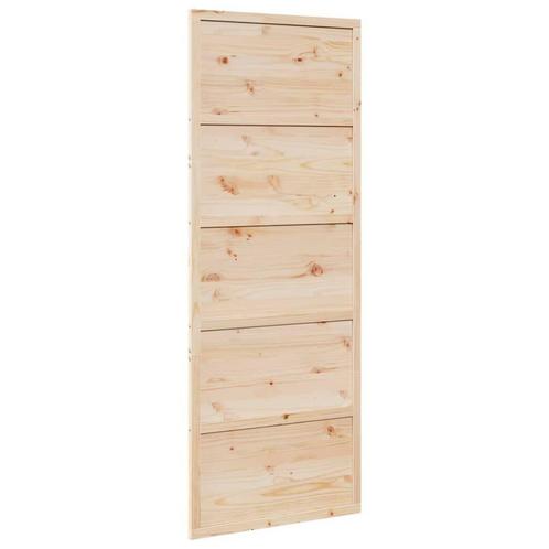 Schuifdeur 80x208 Grenen - Retourdeal - 35% Korting!, Doe-het-zelf en Verbouw, Deuren en Horren, Schuifdeur, Nieuw, Hout, Binnendeur
