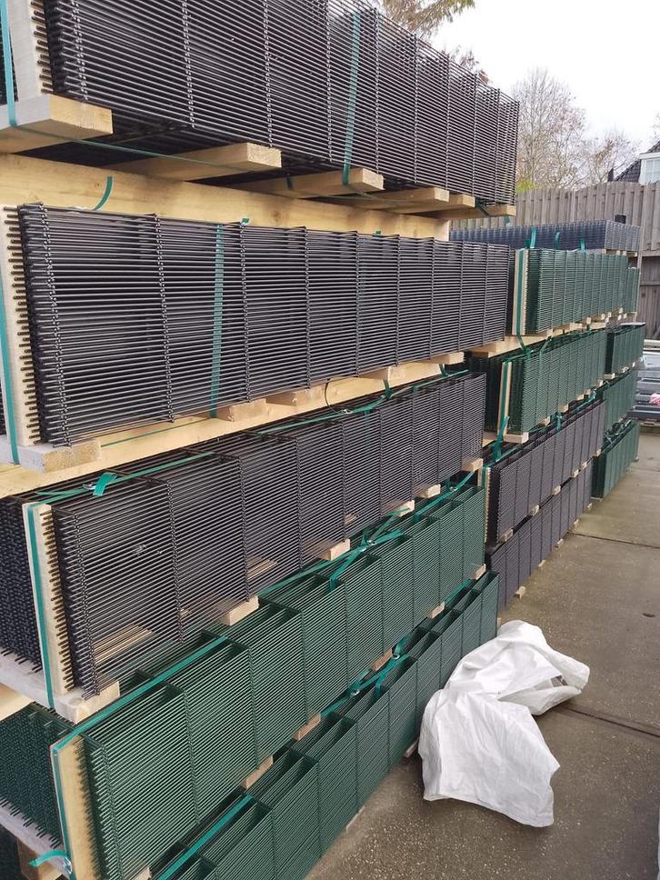 Dubbel staaf mat hek nieuw b-keus dubbestaaf mattten hekwerk, Tuin en Terras, Tuinhekken en Hekwerk, Dubbelstaafmat hekwerk, Nieuw