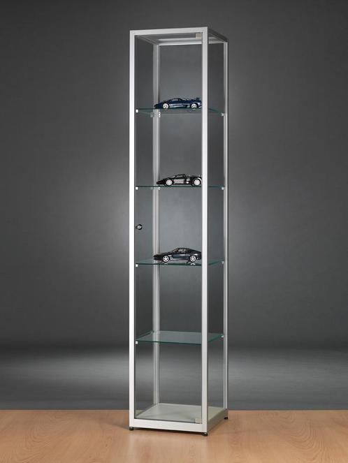 Luxe vitrinekast aluminium 40 cm, Zakelijke goederen, Kantoor en Winkelinrichting | Kantoormeubilair en Inrichting