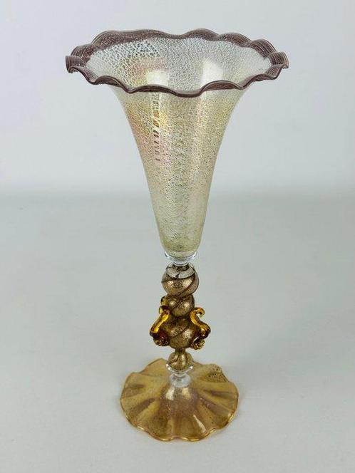 Murano - Kelk - Glas - Grote Venetiaanse kelk, Antiek en Kunst, Antiek | Glas en Kristal