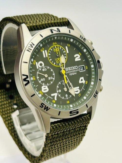 Seiko - Chronograp - Zonder Minimumprijs - 7T92-0DK0 - Heren, Sieraden, Tassen en Uiterlijk, Horloges | Antiek