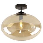 Design plafondlamp amber, Kimi, Ophalen of Verzenden, Nieuw, Glas, Design