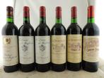 Mixed lot Bordeaux from the 90’s - Bordeaux - 6 Flessen, Nieuw