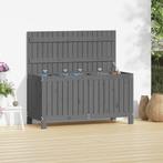 Tuinbox 115x49x60 cm massief grenenhout grijs (Partytenten), Verzenden, Nieuw