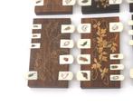 6 Shibayama whist counters, Japan Meiji periode (1868-1912), Antiek en Kunst