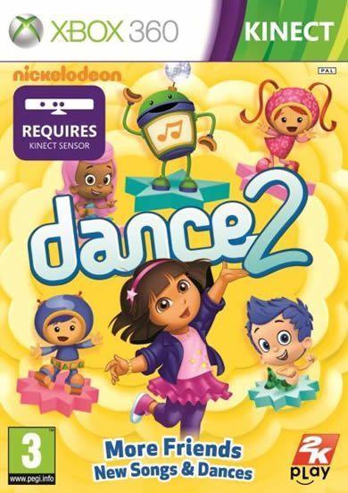 Nickelodeon Dance 2-Standaard (Xbox 360) Gebruikt, Spelcomputers en Games, Games | Xbox 360, Zo goed als nieuw, Ophalen of Verzenden