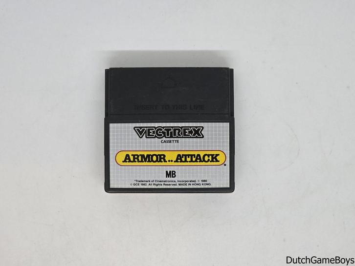 Vectrex - MB - Armor..Attack, Spelcomputers en Games, Games | Overige, Gebruikt, Verzenden