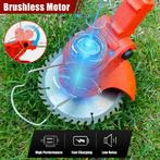 Grastrimmer met accu - Kantenmaaier - Bosmaaier - Rood - OUT, Verzenden, Nieuw