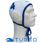 Turbo Waterpolo Cap (size m/l) Professional wit nummer 6, Verzenden, Nieuw