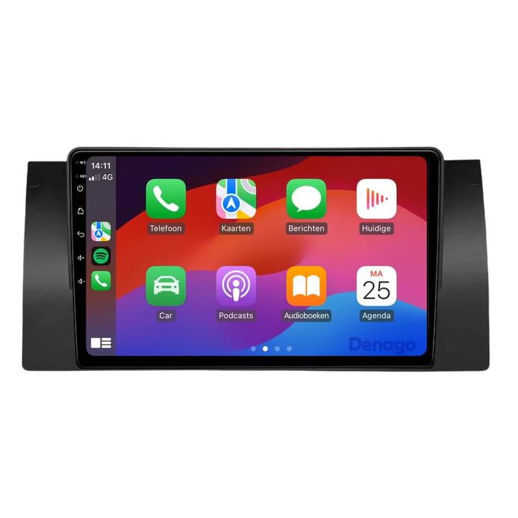 BMW X5 E53 CarPlay autoradio 2000 t/m 2006 Denago DNG-A44 9, Auto diversen, Autoradio's, Ophalen of Verzenden