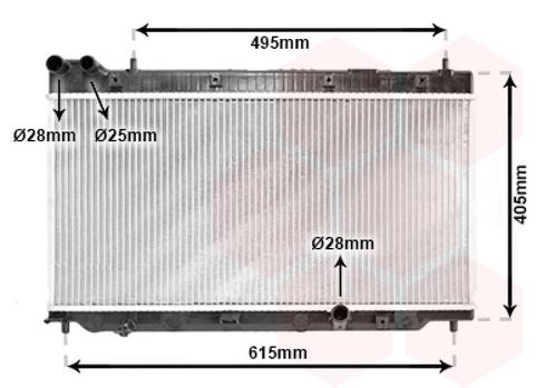 RADIATOR VOOR HONDA JAZZ 2002-2008 19010PWAE01, Auto-onderdelen, Airco en Verwarming, Nieuw, Ophalen of Verzenden