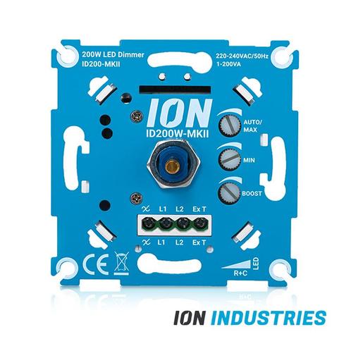 ION INDUSTRIES - LED Dimmer 0,3-200 Watt Universeel, Huis en Inrichting, Lampen | Overige, Nieuw, Verzenden