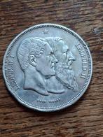 België. Leopold II. 5 Francs 1880 (Zonder Minimumprijs), Postzegels en Munten, Munten | Nederland