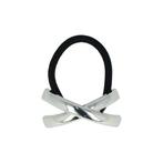 Haarelastiek Cross Cuff Ornament Zilver, Nieuw