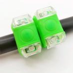 hbs HL-009-Green - LED Fietsverlichting Set - Groen, Ophalen of Verzenden, Nieuw, Hbs