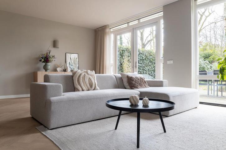 Hoekbank Moa, loungebank By SIDDE japandi scandinavisch, Huis en Inrichting, Banken | Bankstellen, 200 tot 250 cm, 150 cm of meer
