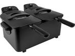 Inventum GF461B - Dubbele friteuse - 2 x 2,5 liter - 3600, Huis en Inrichting, Keuken | Potten en Pannen, Verzenden, Zo goed als nieuw