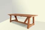 Woodcraft Solid Grove teakhouten tafel 260 x 100 cm |, Nieuw, Ophalen of Verzenden