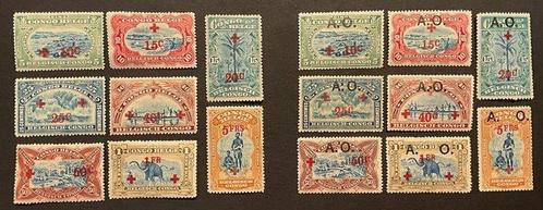 Belgisch-Congo 1918 - Belgisch Congo + Ruanda Urundi :, Postzegels en Munten, Postzegels | Europa | België