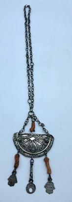 Een zeldzame antieke hooglegeringszilveren ketting en, Antiek en Kunst