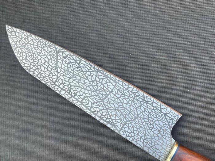 Kitchen Knife - R507 - Tafelmes - Hout, Staal, Antiek en Kunst, Antiek | Keukenbenodigdheden