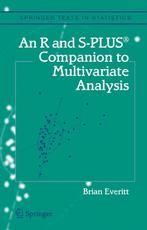 An R and S-Plus (R) Companion to Multivariate Analysis, Boeken, Verzenden, Gelezen, Brian S. Everitt