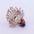 Cocktailring - 14 karaat Roségoud - 1.96ct. tw. Diamant, Sieraden, Tassen en Uiterlijk