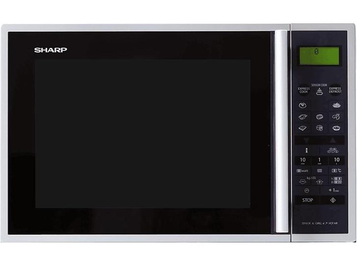 Sharp -  Combimagnetron 900 W - Inhoud 40 L, Witgoed en Apparatuur, Magnetrons, 45 tot 60 cm, Vrijstaand, Draaiplateau, Nieuw